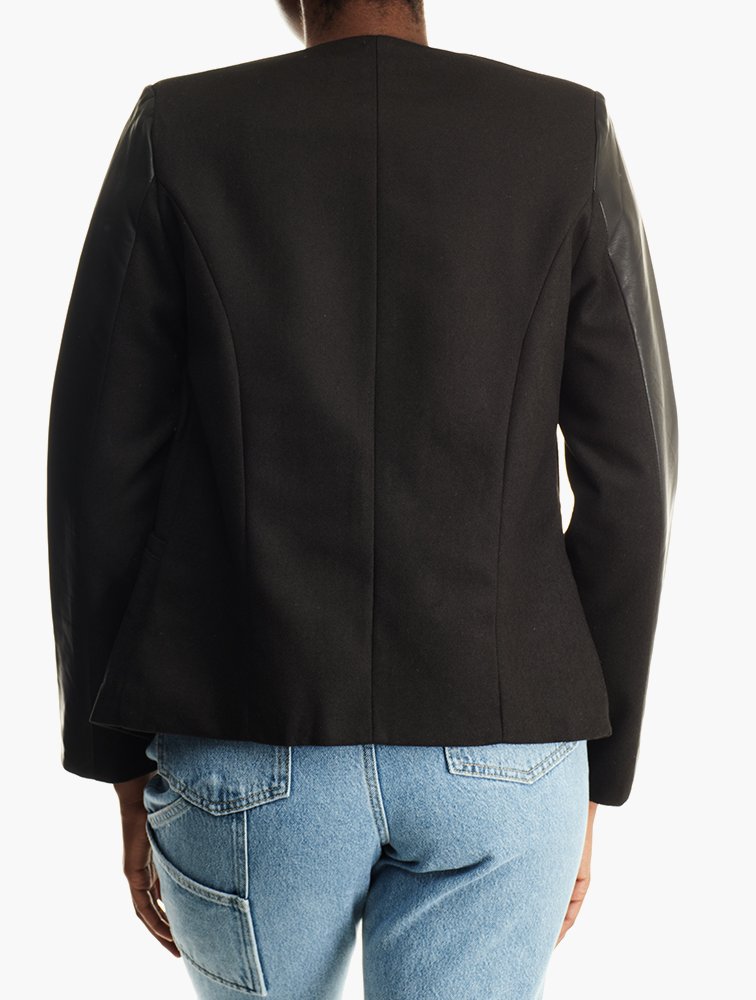 Myrunway shop brave soul black long sleeve blazer for women from